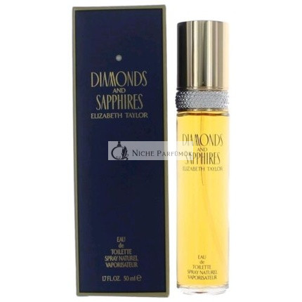 Diamonds & Sapphires od Elizabeth Taylor, 50ml EDT Parfém pre ženy