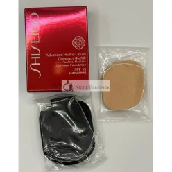   SHISEIDO Advanced Hydro-Liquid Compact Náplň, 12g, I100 Veľmi Hlboký Slonová Kosť