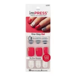  Broadway Nails Impress Gel Accents Bells & Whistles Nechty, 30 ks