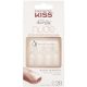 KISS Salon Akryl Nudes Francúzske Falošné Nechty Sensibility Dlhá Dĺžka DIY Manikúra Sada 28 Nechtov