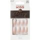 KISS Classy Nails Kolekcia Be-you-tiful Dlhé Kofin Tvarované Falošné Nechty 28 Falošných Nechtov Lepidlo na Nechty Nechty a Manikúra Palica, 1 ks