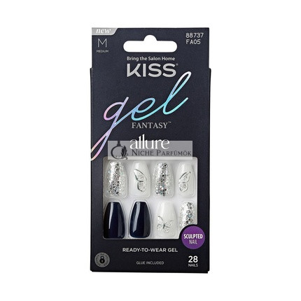 Kiss Gel Fantasy Allure Pripravené Nechty