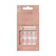 KISS Bare But Better Press-On Nails s lepidlom Slay Light Nude Skin kráľovské krátke mandle