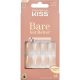 KISS Bare-But-Better Tlačené Nechty, Embrace It, Svetlá Nude, Stredná Dĺžka, Tvar Rakvy