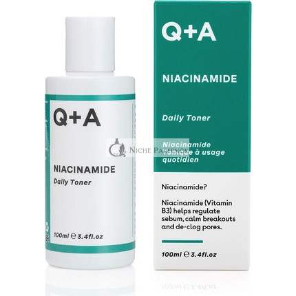 Q+A Niacinamidový denný toner - Uklidňuje vyrážky a čistí póry, 100ml
