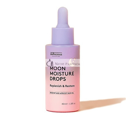 Mesiac Moisture Drops Nočný pleťový olej, 40 ml