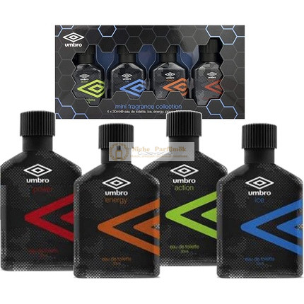 UMBRO Kolekcia parfumov 30ml - Balenie 4 kusy