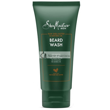 Shea Moisture Pánskym umývačom brady s prémiovými zložkami Maracuja olej a Shea maslo, 170ml