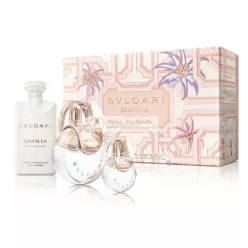   Omnia Crystalline Jarná Edícia Eau de Toilette 100 ml + Telové Mlieko 75 ml + Eau de Toilette 15 ml