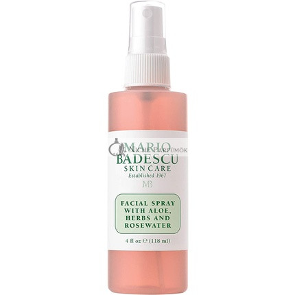 Mario Badescu Osviežujúci sprej s aloe, bylinkami a ružovou vodou 118ml