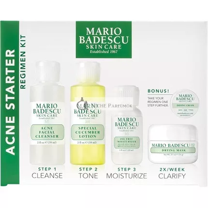 Regimen Kit Začiatok Akne Sady