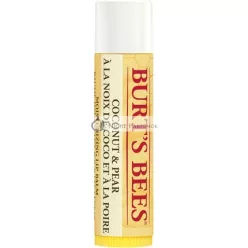   Burt's Bees 100% Prírodný Tónovaný Balzam na Pery Kokos a Hruška s Včelím Voskom a Ovocnými Extraktmi, 4.25g