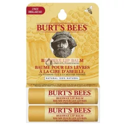   Burt's Bees 100% Prírodný Hydratačný Balzam Na Pery S Včelím Voskom 2 Tuby 8,5g - Balenie 2