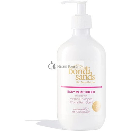 Bondi Sands Tropický rum telový zvlhčovač, vegánsky a bez krutosti, 500ml