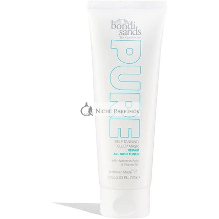 Bondi Sands Pure Samoopalovací Spánková Maska Oprava s Hialuronovou Kyselinou a Vitamínom B3 75ml