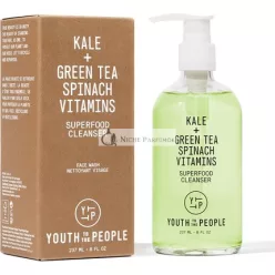   Youth To The People Kale Green Tea Superfood Čistiaci gél na tvár, 237ml