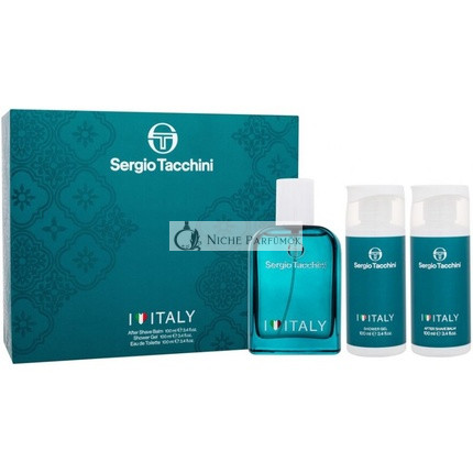 Sergio Tacchini I Love Italy Eau De Toilette pre mužov, 100ml