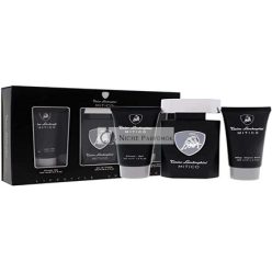   Tonino Lamborghini Mitico 3-dielna darčeková sada: Eau De Toilette 125ml, Sprchový gél 100ml, Balzam po holení 100ml