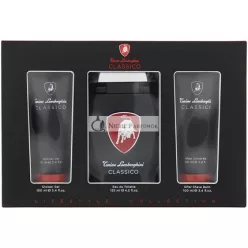   Tonino Lamborghini Classico 3-dielna darčeková sada: Eau De Toilette 125ml, Sprchový gél 100ml, Balzam po holení 100ml