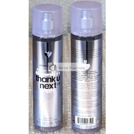 Thank You Next 2.0 od Ariana Grande Telový sprej pre ženy, 236ml