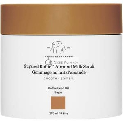 Drunk Elephant Sugared Koffie Mandľové Mlieko Peeling 270ml