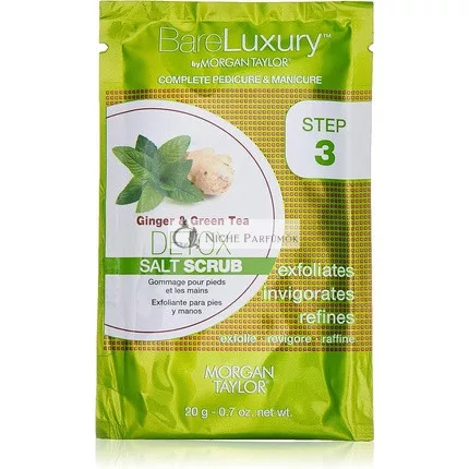 Morgan Taylor Bare Luxury Kompletná Manikúra a Pedikúra Zázvor a Zelený Čaj
