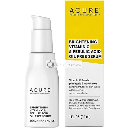 Acure Jasné Vitamín C a Ferulová Kyselina Sérum