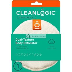   Care by Clean Logic Exfoliačný hubka s dvoma textúrami na telo