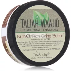   Taliah Waajid Curls Waves a Naturals Výživné bohaté maslo na lesk, 120ml
