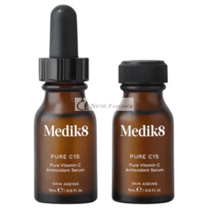Medik8 Pure C15 Vitamín C Antioxidantné Sérum 15ml - Balenie 2 ks