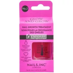 Nails INC Glow and Grow Ošetrenie na rast nechtov 14ml