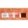 Nails Inc. Apricot Crush 4-dielna sada lakov na nechty 14ml - Balenie 4