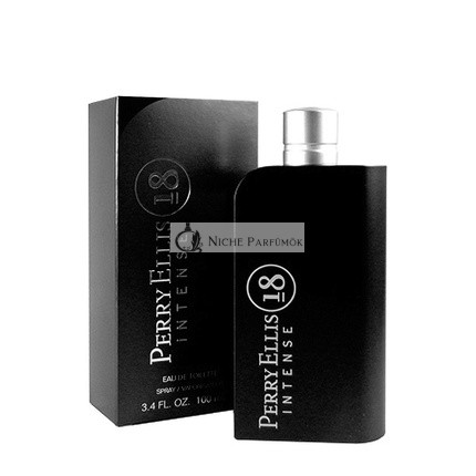 Perry Ellis 18 Intenzív Eau De Toilette Sprej, 100ml Pánska Vôňa