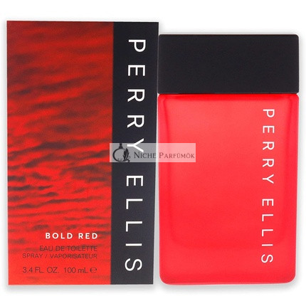 Perry Ellis Bold Red pre mužov, 100 ml EDT sprej