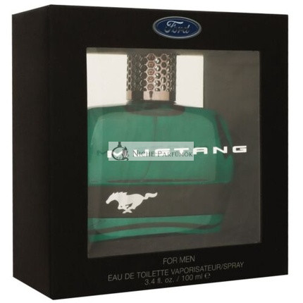 Ford Mustang Zelená 100ml Eau De Toilette EDT Pánska Parfum