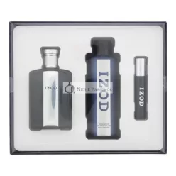   Izod 3-dielna darčeková sada pre mužov - EDT 100ml, EDT 15ml, Telový sprej 200ml