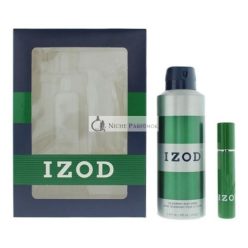   Izod Green 2-dielna darčeková sada: Eau De Toilette 15ml - Telový sprej 200ml pre mužov