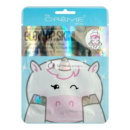 The Crème Shop Glow Up Skin Jednorožec Maska na Tvár 25g