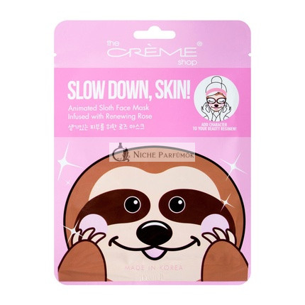 The Crème Shop Slow Dawn Skin Sloth Maska na tvár, 25g