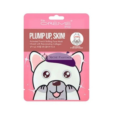 The Crème Shop Plump Up Francúzsky Bulldog Maska na Tvár, 25g