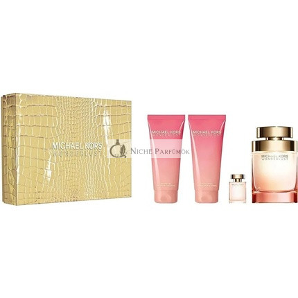 Michael Kors Wonderlust Natural Eau De Parfum Spray Darčeková Sada pre Ženy