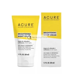   Acure Organics Nočný Krém s Arganovými Kmeňovými Bunkami, 50 ml