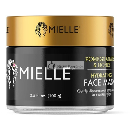 Mielle Organics Granátové Jablko a Med Hydratačná Maska na Tvár, 99g