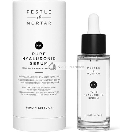 Pestle & Mortar Čisté Hyalurónové Sérum na tvár s Vitamínom B5, 30ml