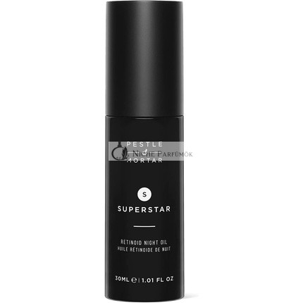 Pestle & Mortar Superstar 2% Retinoid Nočný olej Sérum na tvár s vitamínom E, vitamínom C a organickým olejom, 30ml