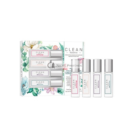 Clean Reserve Jarná Sada na vrstvenie Darčeková súprava EDP 4 X 5 ml