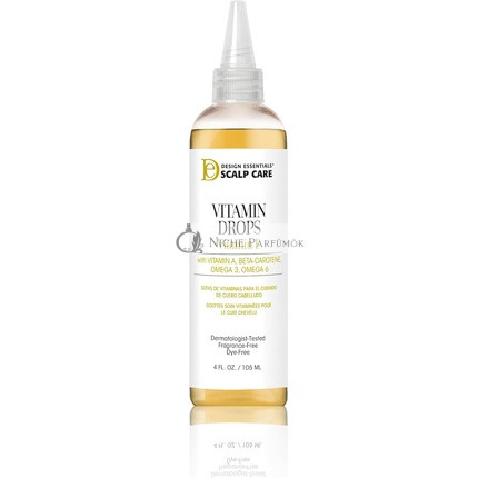 Design Essentials Vitamínové Kvapky na Pleť a Scalp