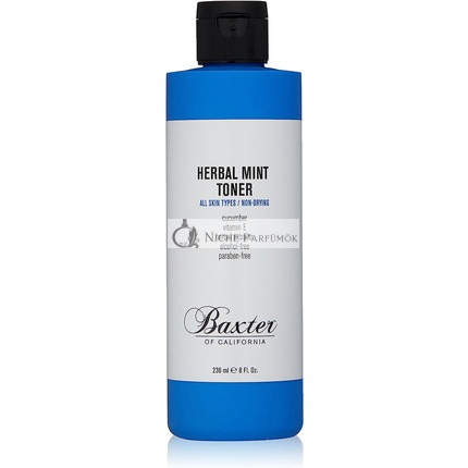 Baxter of California Herbal Mint Toner - Čistiaci astringentný tonik na tvár, 236 ml