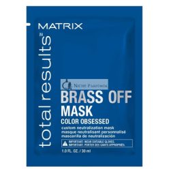   Matrix Total Results Brass Off Prispôsobená Neutralizačná Maska