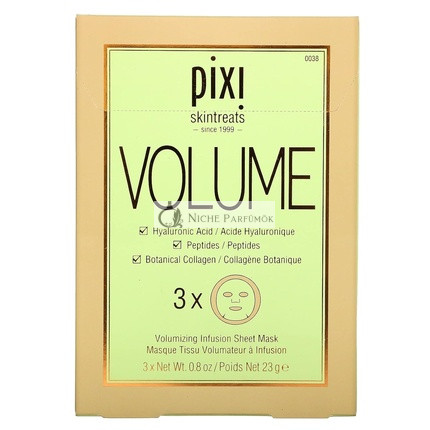 Pixi by Petra PLUMP Kolagénový Boost Zväčšujúci Tkaninová Maska, 22g